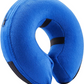 BENCMATE Inflatable Dog Cone Collar Alternative, Soft Dog Cone for Small Medium Large Dogs and Cats, Neck Recovery ECollar Donut Collar After Surgery (Large, Blue) allveramart