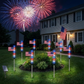 8-Piece Flag Light Set – 4th of July Decorations with 8 Lighting Modes – Ideal for Independence Day Pathways, Gardens, and Yard Decor allveramart