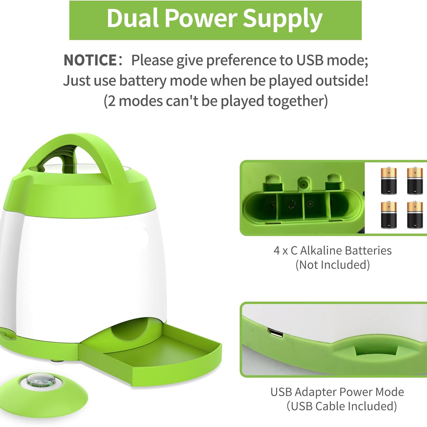 PETGEEK Dog Treat Dispenser with Button, Automatic Dog Feeder with Remote Control and Dual Power Supply, Dogs Puzzle Toys and Interactive Pet Stimulation Toys for Indoor or Outdoor Play(Green) allveramart