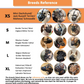Dog Muzzle, Basket Muzzle for Biting, Chewing and Scavenging, Humane Cage Mouth Cover, Perfect for Grooming and Training Medium Aggressive Reactive Dogs (M, Black) allveramart