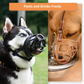 Dog Muzzle, Basket Muzzle for Biting, Chewing and Scavenging, Humane Cage Mouth Cover, Perfect for Grooming and Training Medium Aggressive Reactive Dogs (M, Black) allveramart