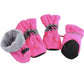 Dog Winter Boots with Anti-Slip Tread and Insulated Lining, Water Resistant