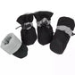 Dog Winter Boots with Anti-Slip Tread and Insulated Lining, Water Resistant