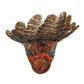 Turkey Feather Napkin Rings with Fall Colors, Set of 4