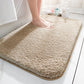 Absorbent Bathroom Rug with Non Slip Backing and Cushioned Pile All Vera Mart