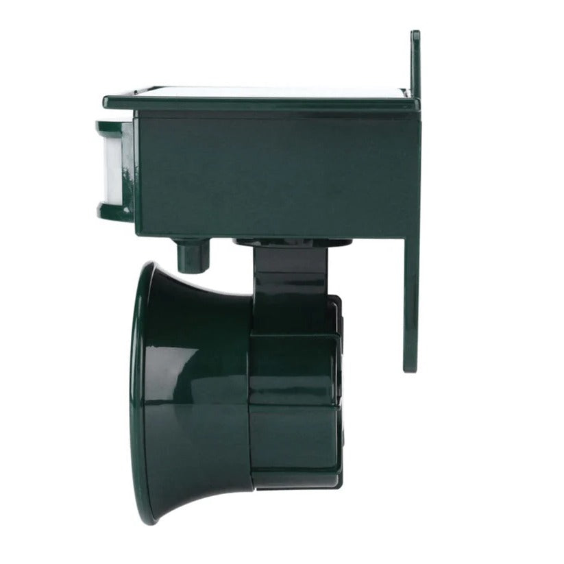Solar Bird Repeller with PIR Motion Sensor and Sound Deterrent, Weatherproof