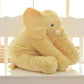 Elephant Plush Pillow with Ultra-Soft Fill and Reinforced Seams, for Nursery Gift