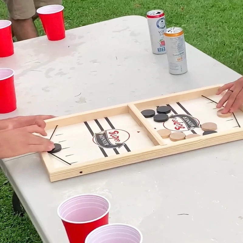 Sling Puck Game Board for Quick Play