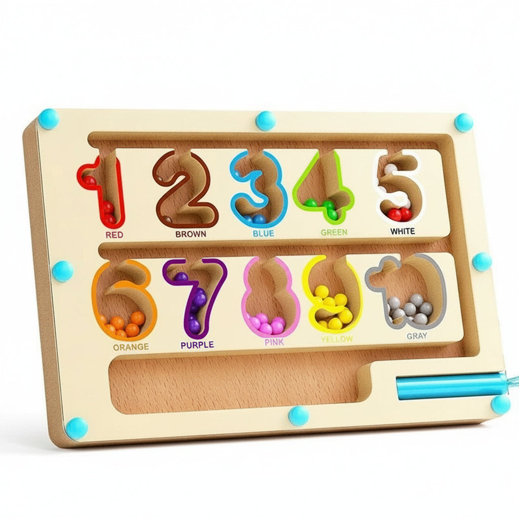 Kids Magnetic Bead Puzzle Maze Toy for Fun and Skill Building