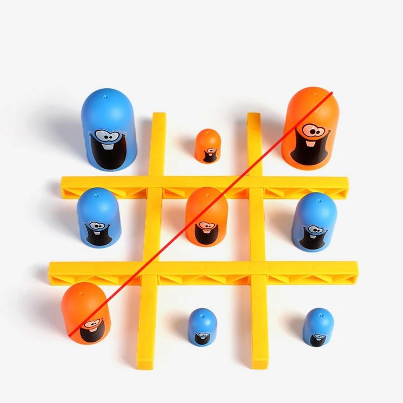 Tic-Tac-Toe Game Educational Toys for Children's Development