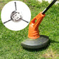 Steel Wire Weed Trimmer Head Universal for Rust Removal and Cleaning