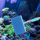 Telescoping Aquarium Glass Cleaner with 180 Degree Rotating Head and Dual Surface Pad