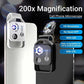Smartphone Microscope Lens with 200X Magnification and Universal Clip