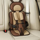 Portable Car Booster Seat with 5-Point Harness and Foldable Design, Washable Cover