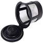 Refillable Coffee Capsules 3 Pack with Stainless Steel Micro-Hole Screen and Filling Spoon