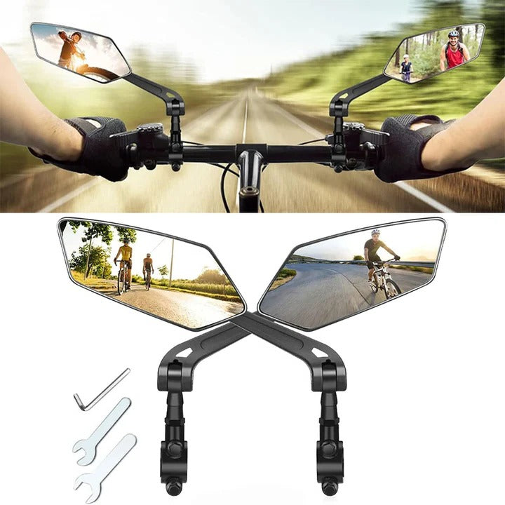 High-Definition 2 Pack Bike Side Mirrors