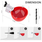 Premium 10 Pcs Chicken Waterer, High Quality Farm Supply Kit