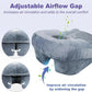 Ergonomic Face Down Pillow After Bbl Or Eye Surgery Stomach Sleeping Pillow and Recovery Support