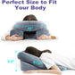 Ergonomic Face Down Pillow After Bbl Or Eye Surgery Stomach Sleeping Pillow and Recovery Support