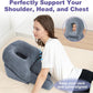 Ergonomic Face Down Pillow After Bbl Or Eye Surgery Stomach Sleeping Pillow and Recovery Support
