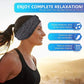 Dual-Purpose Cordless Sleep Earphones and Athletic Head Wrap for Restful Nights or Physical Training and Running