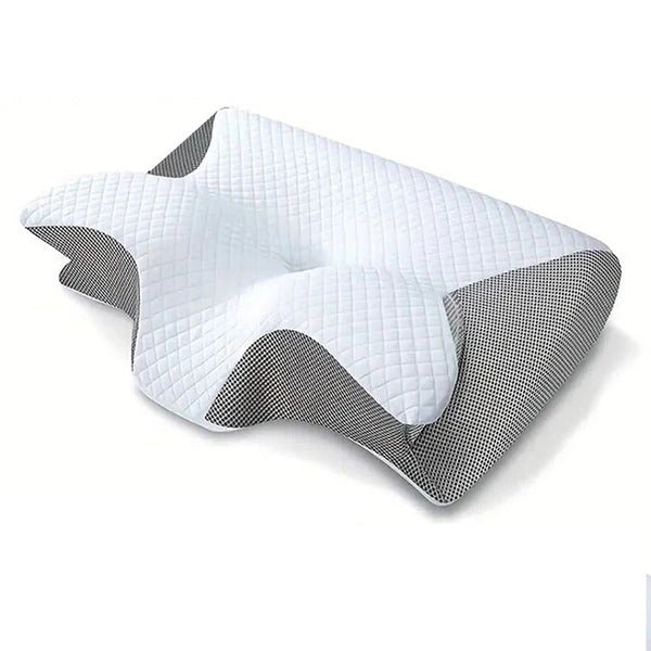 Professional Butterfly Shape Pillow with Armrests Ideal for Side and Back Sleepers with Specialized Cervical Support