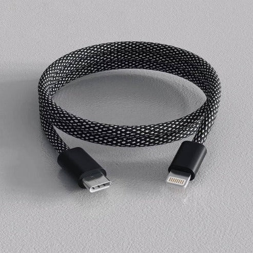 Magnetic Anti-Tangle Braided Charging Cable