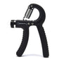Adjustable Grip Strength Trainer with Rotary Knob Dial and Stainless Steel Mechanism