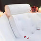 Ergonomic Bath Pillow with 6 Suction Cups and Mesh Surface for Head and Neck Support
