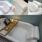Ergonomic Bath Pillow with 6 Suction Cups and Mesh Surface for Head and Neck Support