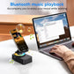 Foldable Phone Stand with Wireless Speaker and 1500mAh Power Bank, Color LED Base
