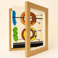 Magnetic A4 Display Frame with 150-Page Storage and Hand-Operated Latch