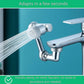 Rotating Faucet Aerator with Dual Spray Modes and Flow Reducer, 1440 Degree Swivel