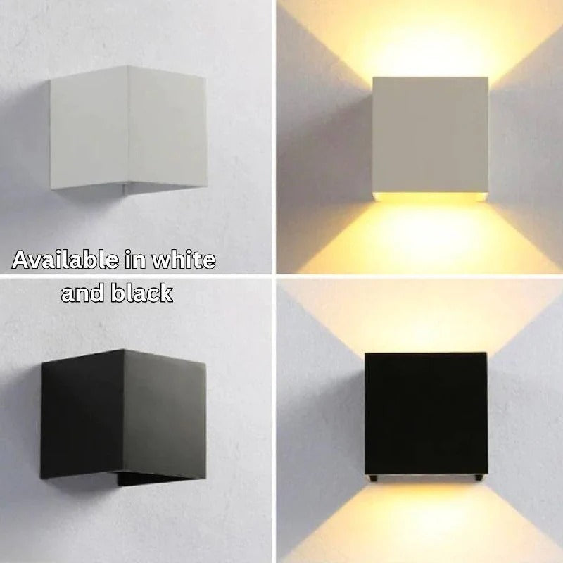 Magnetic Wall Light with Rechargeable Battery and Adjustable Brightness