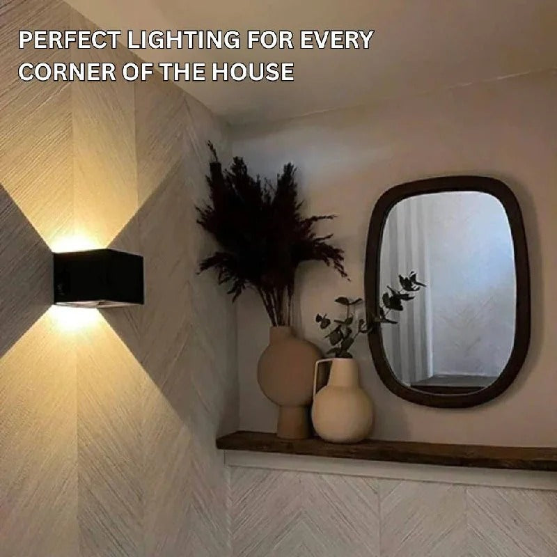 Magnetic Wall Light with Rechargeable Battery and Adjustable Brightness