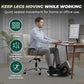 Under Desk Elliptical with Remote Control and LCD Display, 12 Speed Levels