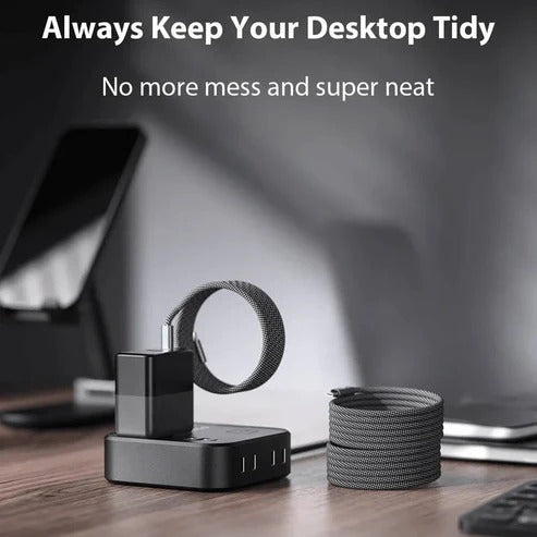 Magnetic Anti-Tangle Braided Charging Cable