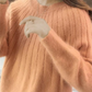 Women's Knit Sweater with Crew Neck and Full Length Sleeves, Hip Coverage