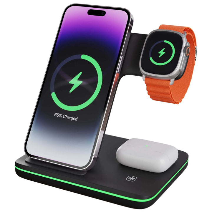 3-in-1 Apple Charger Dock for iPhone, Watch and AirPods