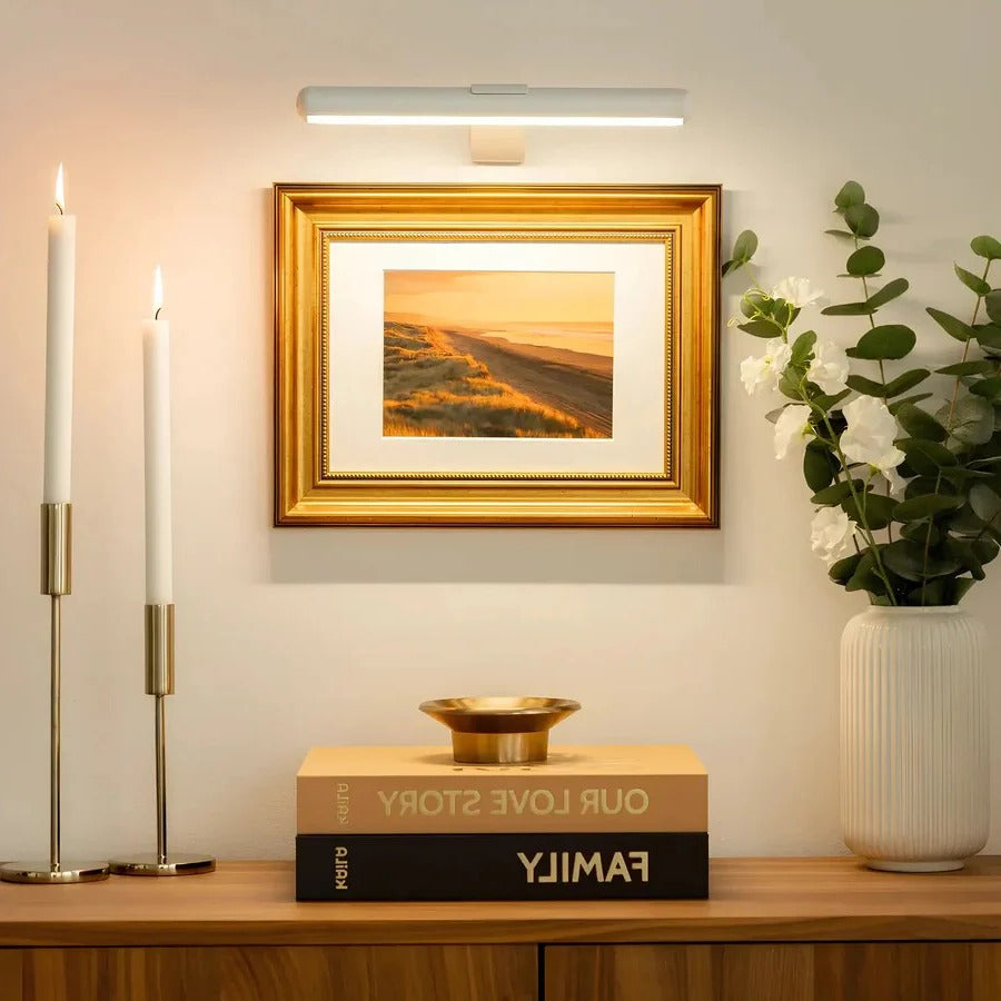 Wireless Rechargeable LED Wall Light for Artwork and Decor