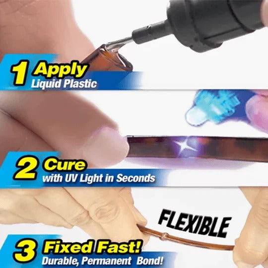 5 Second UV Light Activated Adhesive Pen for Quick Surface Repairs