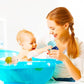 Wind Up Turtle Bath Toy with Floating Action and Sealed Bottom Design