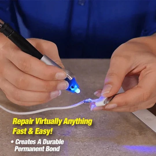 5 Second UV Light Activated Adhesive Pen for Quick Surface Repairs