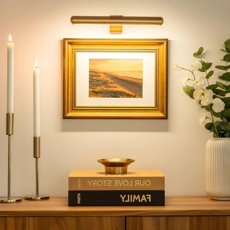 Wireless Rechargeable LED Wall Light for Artwork and Decor