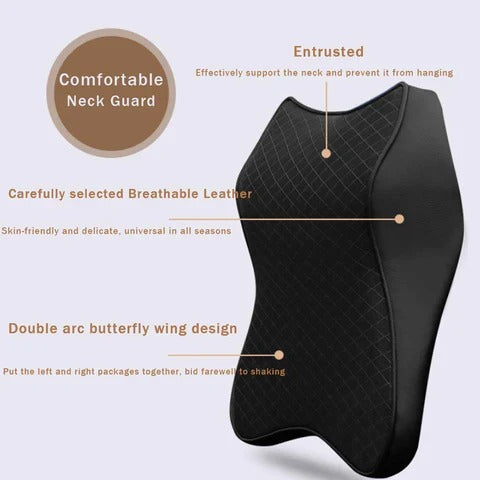 Car Seat Headrest Neck Rest Cushion for Driving Support