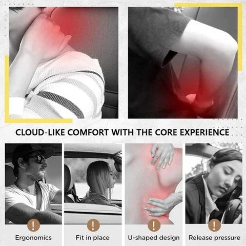 Car Seat Headrest Neck Rest Cushion for Driving Support