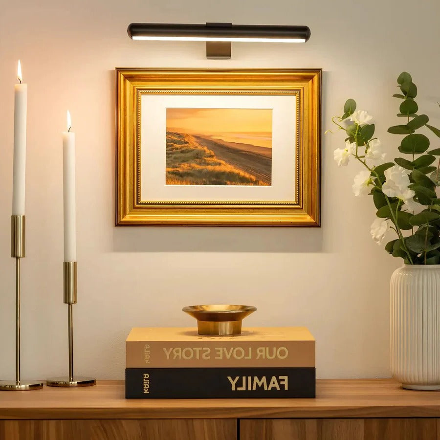 Wireless Rechargeable LED Wall Light for Artwork and Decor