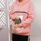 Pullover Hoodie with Front Carry Pouch for Holding Small Pets