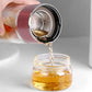 Double Layer Tea Infuser Bottle with Built-In Strainer