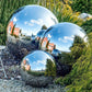 Polished Stainless Steel Garden Viewing Spheres